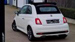 Fiat 500 Cabriolet hybride op benzine, Auto's, Te koop, Elektrische ramen, Bedrijf, Benzine