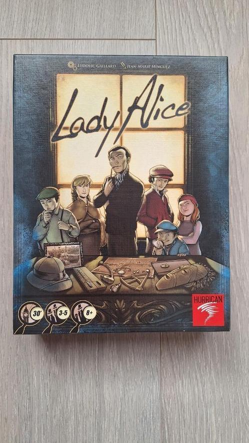 Lady Alice - neuf (Cluedo), Hobby en Vrije tijd, Gezelschapsspellen | Bordspellen, Nieuw, Een of twee spelers, Drie of vier spelers
