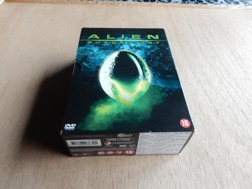nr.146 - Dvd box: alien quadrilogy, CD & DVD, DVD | Science-Fiction & Fantasy, Comme neuf, Science-Fiction, À partir de 16 ans