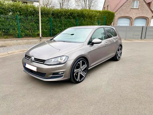 VW GOLF 7 105pk 2014 GPS Airco Leder Xenon, Auto's, Volkswagen, Particulier, Golf, ABS, Airbags, Airconditioning, Alarm, Bluetooth