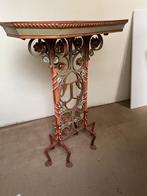 Vintage gietijzeren bijzettafeltje, Antiek en Kunst, Ophalen