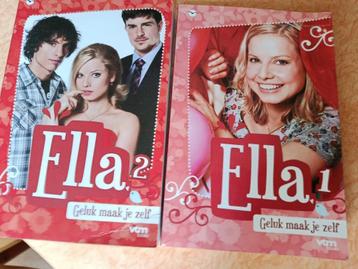 2 boeken: ELLA - GELUK MAAK JE ZELF DEEL 1 EN 2 - VTM beschikbaar voor biedingen