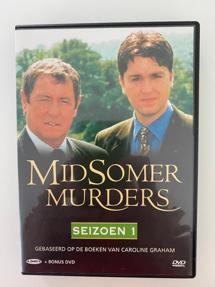 5 DVD Box Midsomer Murders S1, Cd's en Dvd's, Dvd's | Tv en Series, Zo goed als nieuw, Thriller, Boxset, Alle leeftijden, Ophalen of Verzenden