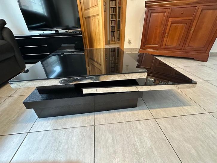 Table de salon modifiable., Maison & Meubles, Tables | Tables de salon, Utilisé, Moins de 50 cm, 50 à 100 cm, 100 à 150 cm, Carré