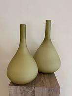 Vases décoratifs J-Line vert lot de 2, Comme neuf, Vert, Enlèvement, Moins de 50 cm