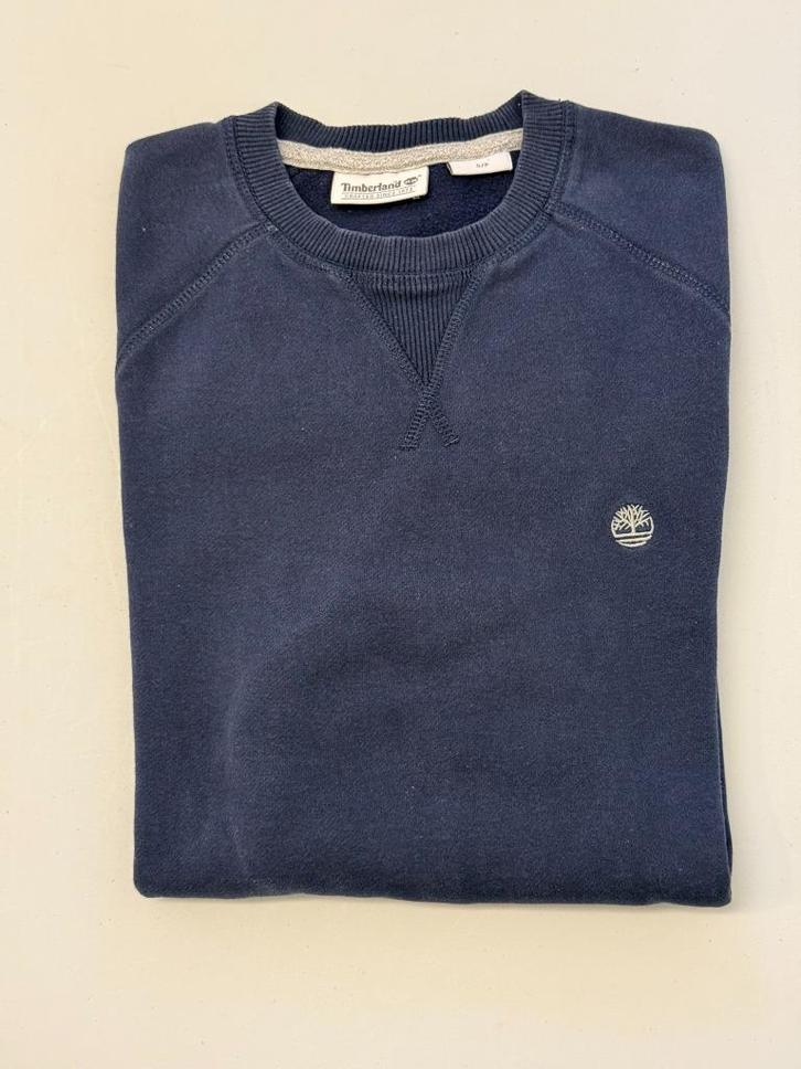 Sweater Timberland, Kleding | Heren, Truien en Vesten, Zo goed als nieuw, Maat 46 (S) of kleiner, Blauw, Ophalen of Verzenden