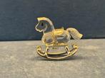 Swarovski Hobbelpaard, Schommelpaard, zilver, rhodium, Verzamelen, Ophalen of Verzenden, Nieuw, Figuurtje