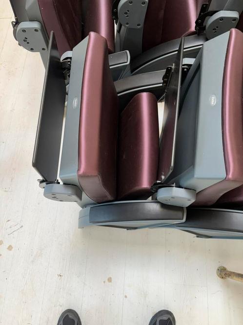 Deko bordeauxrode bioscoop-/seminarstoelen, Huis en Inrichting, Stoelen, Zo goed als nieuw, Vijf, Zes of meer stoelen, Overige kleuren