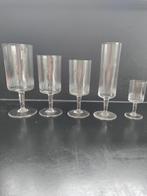 glasservies (onvolledig), Huis en Inrichting, Keuken | Servies, Ophalen, Glas of Glazen, Gebruikt, Glas