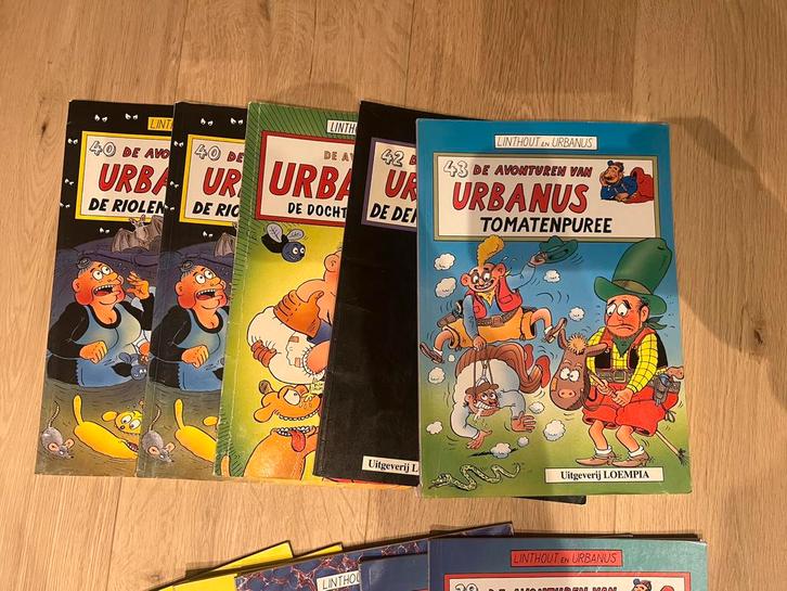 Urbanus strips, Boeken, Stripverhalen, Gelezen, Meerdere stripboeken, Ophalen of Verzenden