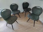 4 degelijke eetkamerstoelen, Huis en Inrichting, Ophalen, Zo goed als nieuw