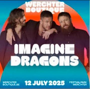 Werchter Boutique 2025 Imagine Dragons : tickets disponibles
