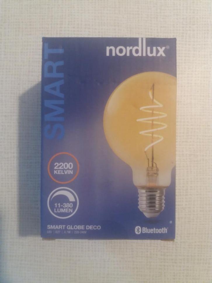 Nordlux Smart Globe deco Light Bluetooth, Huis en Inrichting, Lampen | Losse lampen, Nieuw, Led-lamp, 30 tot 60 watt, E27 (groot)