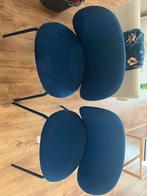 Chaises IKEA bleues, Huis en Inrichting, Stoelen, Ophalen, Gebruikt, Twee, Blauw