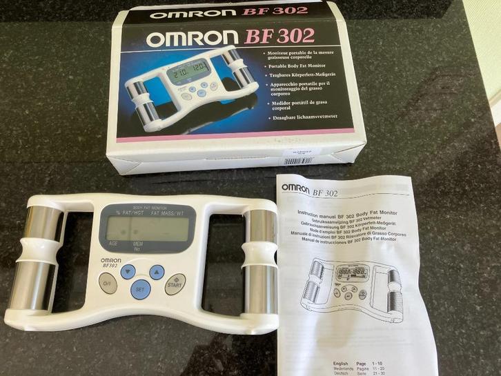 Lichaamsvetmeter Omron, Sport en Fitness, Overige Sport en Fitness, Zo goed als nieuw, Ophalen of Verzenden