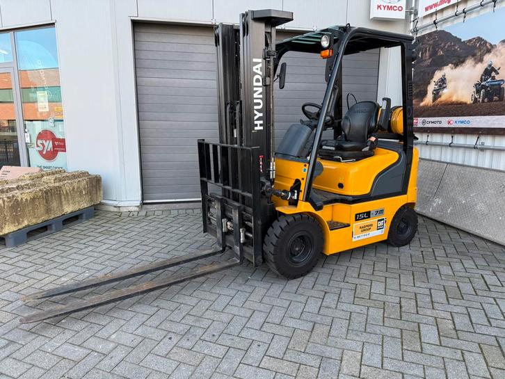 Hyundai heftruck LPG 1,5T, Articles professionnels, Machines & Construction | Chariots élévateurs & Transport interne, Chariot élévateur