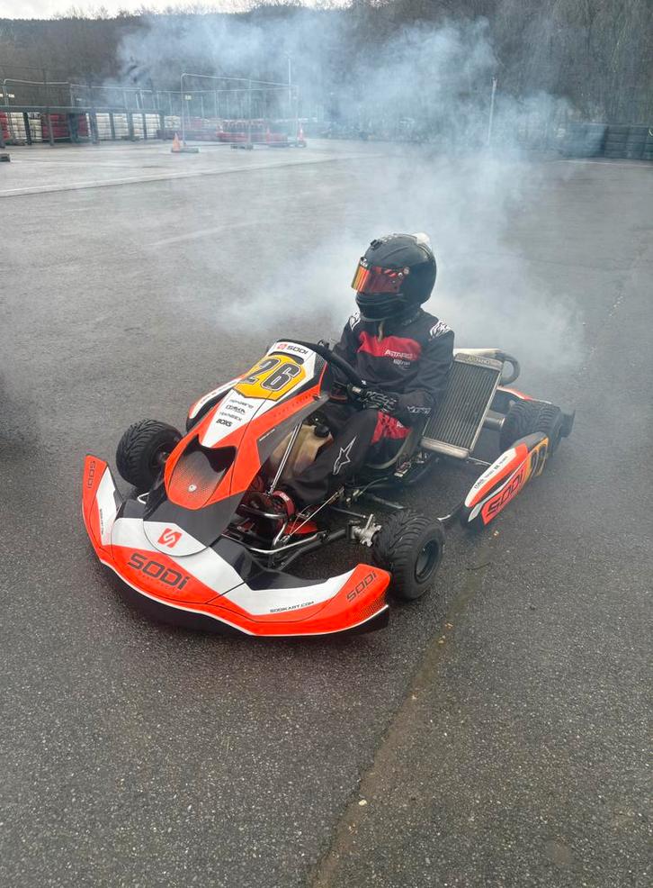 Karting sodi imae x30, Sport en Fitness, Karting, Zo goed als nieuw, Kart, Ophalen