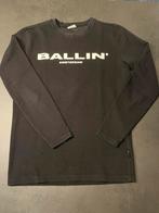 Pure white zwarte longsleeve Ballin maat M. Zeer goede staat, Vêtements | Hommes, T-shirts, Enlèvement ou Envoi, Porté, Taille 48/50 (M)