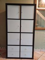 Kallax kast met lades en inzetdeuren., Ophalen, Zo goed als nieuw, Met deur(en)
