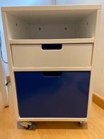 Bopita nachtkastje / ladenblok op wielen met medium bakje, Kinderen en Baby's, Kinderkamer | Commodes en Kasten, Zo goed als nieuw
