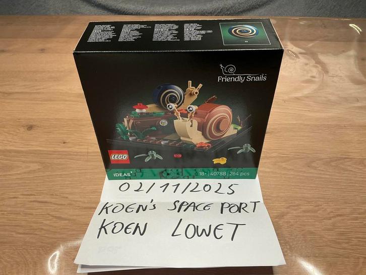 Lego Ideas (CUUSOO) 40788 Vriendelijke slakken, Kinderen en Baby's, Speelgoed | Duplo en Lego, Nieuw, Lego, Complete set, Ophalen of Verzenden