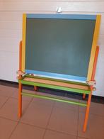 Schoolbord kinderen 3 in 1: krijt, whiteboard, magnetisch, Ophalen, Zo goed als nieuw