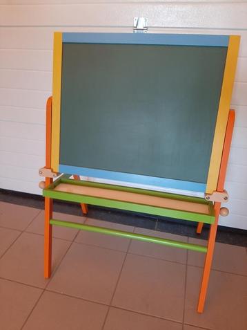 Schoolbord kinderen 3 in 1: krijt, whiteboard, magnetisch beschikbaar voor biedingen