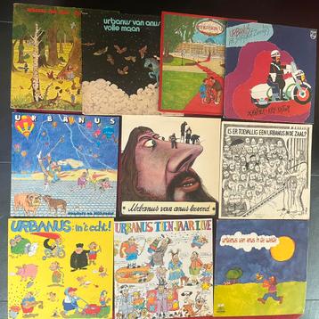 Volledige collectie 10x Urbanus LP’s prima staat beschikbaar voor biedingen