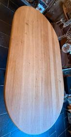 Grande table ovale en chêne sablé !, Maison & Meubles, Enlèvement, Comme neuf