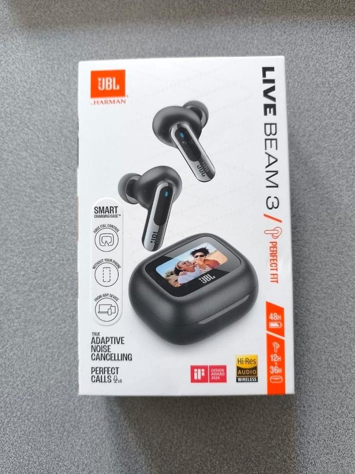 Écouteurs JBL Live Beam 3 ANC - écouteurs antibruit, Télécoms, Téléphonie mobile | Écouteurs, Neuf, Intra-auriculaires (Earbuds)