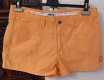 Oranje shortje maat 42 merk Fashion and Fun Greggy, Kort, Maat 42/44 (L), Oranje, Ophalen of Verzenden