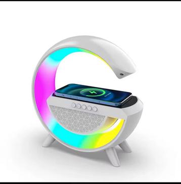 Haut-parleur Bluetooth intelligent, lampe de projection,, Neuf, Enlèvement ou Envoi, 60 à 120 watts, Haut-parleur central