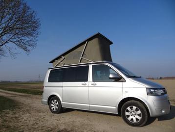 VW Volkswagen T5 California Comfort uitbouw DSG Automat140pk, Jusqu'à 4, 4 à 5 mètres, Volkswagen, Diesel