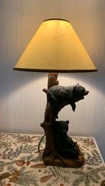 Lamp met twee beren amerikaanse stijl 15 eur, Ophalen, Zo goed als nieuw