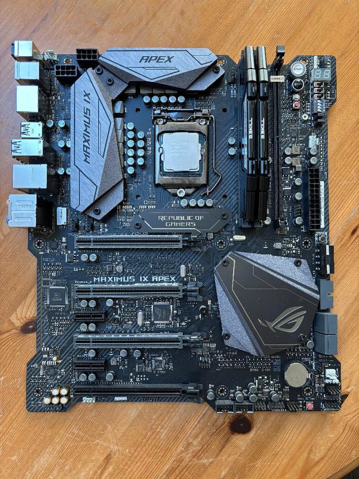 Asus mobo + intel 7600k + 16GB RAM, Computers en Software, Moederborden, Gebruikt, Intel, DDR4, Ophalen