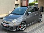 Fiat 500c Abarth - Cabriolet - Automatique - 100.000km, Auto's, Abarth, Automaat, Zwart, Cabriolet, Bedrijf