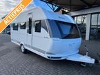 Hobby De Luxe 460 LU ENKELE BEDDEN ACTIE PRIJS, Caravans en Kamperen, Caravans, Rondzit, Hobby, 4 tot 5 meter, 2 aparte bedden