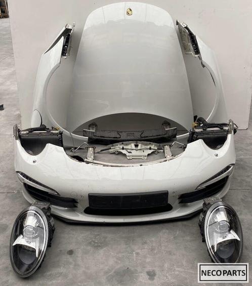 PORSCHE 991 911 CARRERA VOORKOP BUMPER LED XENON KLEUR C9A, Auto-onderdelen, Carrosserie, Achterklep, Porsche, Achter, Gebruikt