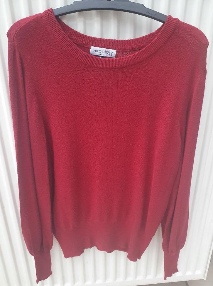 Rode trui van True Spirit maat S, Kleding | Dames, Truien en Vesten, Maat 36 (S), Rood, Ophalen of Verzenden