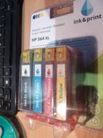 cartouche d'encre ( 3 couleurs + la noire ) pour HP, Informatique & Logiciels, Fournitures d'imprimante, Cartridge, HP, Enlèvement ou Envoi