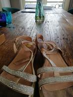Sandaal met glitter, Ophalen of Verzenden, Gedragen, Beige