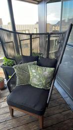 tuinstoel, fauteuil ,terras zetel, Ophalen, Zo goed als nieuw, Overige materialen