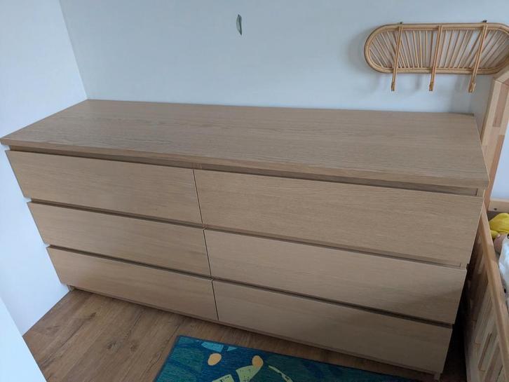 Commode Ikea Malm sans dommage, Maison & Meubles, Armoires | Commodes, Comme neuf, Enlèvement