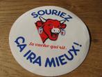 Sticker Souriez La Vache Qui Rit Ca ira Mieux !, Verzamelen, Stickers, Nieuw, Ophalen of Verzenden, Merk