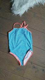 Maat 110 : badpak lichtblauw met roze bandjes JBC nieuw, Kinderen en Baby's, Kinderkleding | Maat 110, Meisje, Ophalen of Verzenden