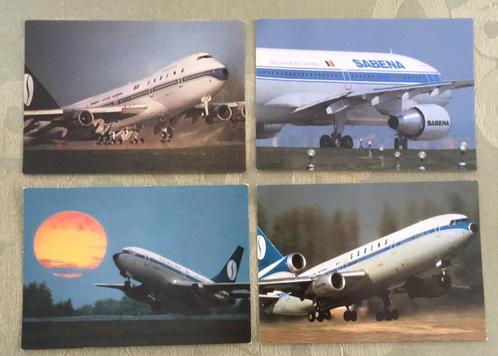 Mix Sabena postkaarten, Collections, Aviation, Comme neuf, Enlèvement ou Envoi