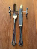 twaalf bestek onderleggers zilver ( verzilverd ? ), Huis en Inrichting, Keuken | Bestek, Ophalen of Verzenden, Nieuw, Zilver