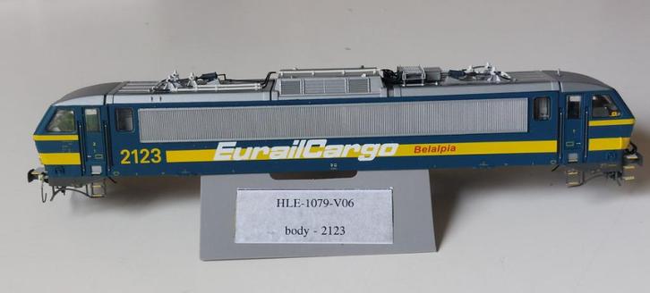 SNCB/NMBS LS MODELS LOCO SERIE 2123, Hobby en Vrije tijd, Modeltreinen | H0, Nieuw, Treinset, Gelijkstroom of Wisselstroom, Overige merken