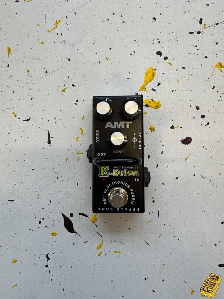 AMT Electronics E Drive Distortion, Muziek en Instrumenten, Effecten, Gebruikt, Distortion, Overdrive of Fuzz, Ophalen of Verzenden