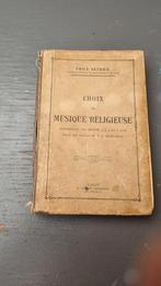 Musique Religieuze -1901, Antiquités & Art, Antiquités | Livres & Manuscrits, Enlèvement ou Envoi